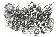 Brandenburg, Havelland, violence, Germanic tribes, homeland, football, Prussia tattoo design idea