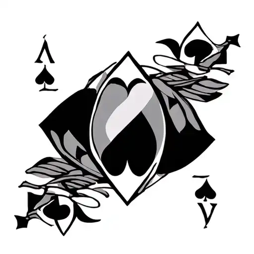 7 Of Diamonds tattoo design idea