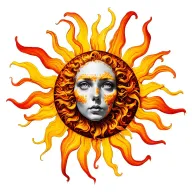 Sonne tattoo design idea