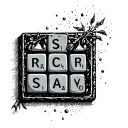 Scrabble Tile tattoo design idea