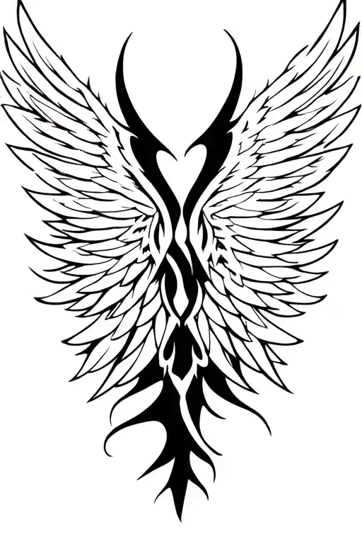 Devis's wing tattoo tattoo design idea