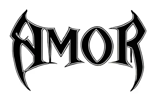 "Amor" tattoo design idea