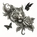 3d tattoo design idea