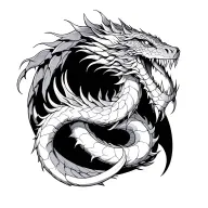 Jormungandr tattoo design idea