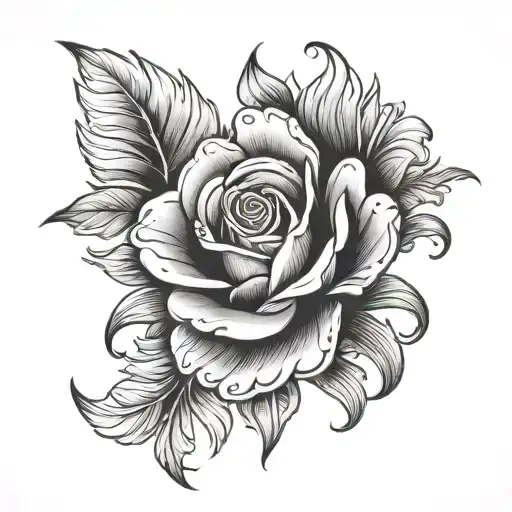 first name lola tattoo design idea