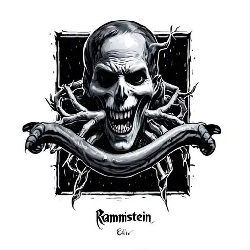 Eels Rammstein tattoo design idea