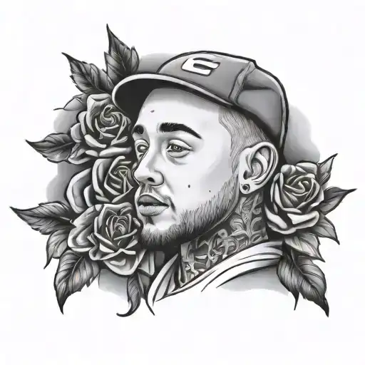 mac miller jet fuel tattoo design idea