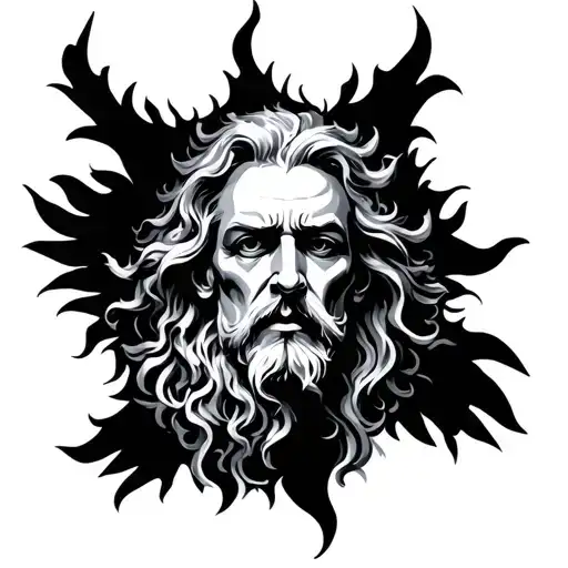 God First tattoo design idea