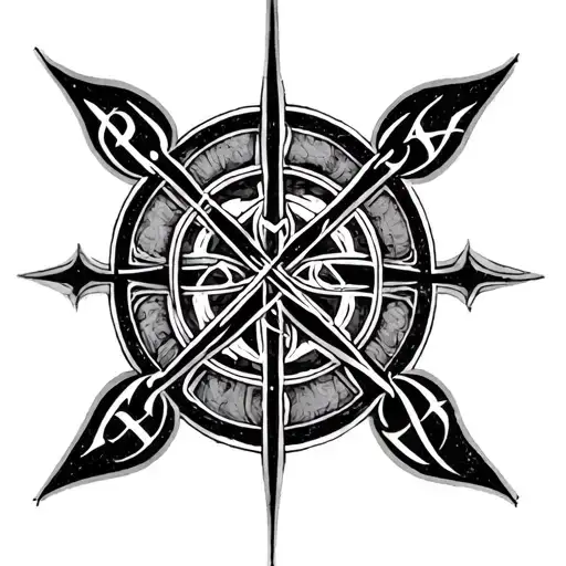 Order Chaos ambigram tattoo tattoo design idea