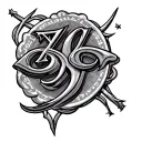 2006 Roman Numerals tattoo design idea