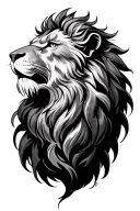 aslan tattoo design idea