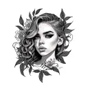 thirst trap tattoo design idea