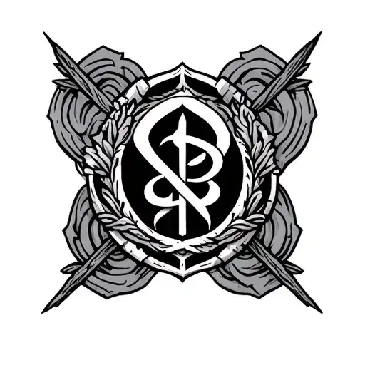 Omerta tattoo symbol, loyalty as the most important atribute tattoo design idea