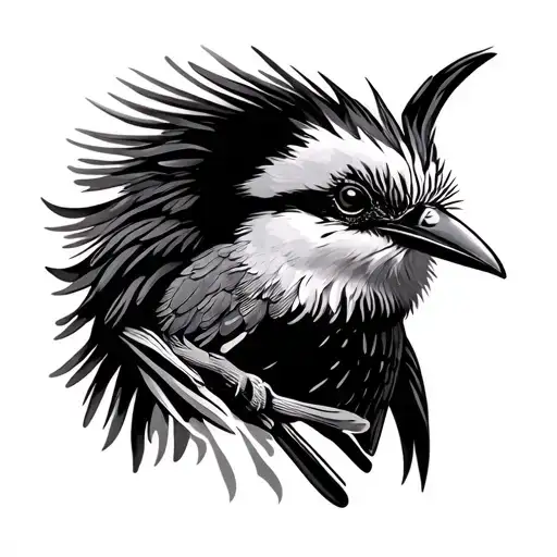 Kookaburra tattoo design idea