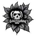 god over everything tattoo design idea