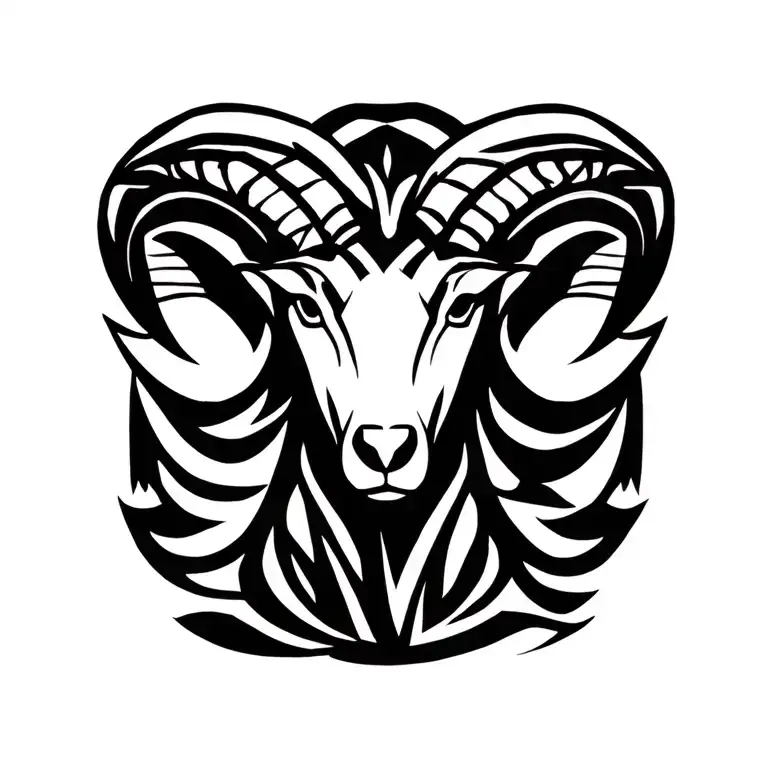 Day 6, 1993 Symbol aries ram tattoo design idea