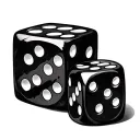 2 Dice tattoo design idea