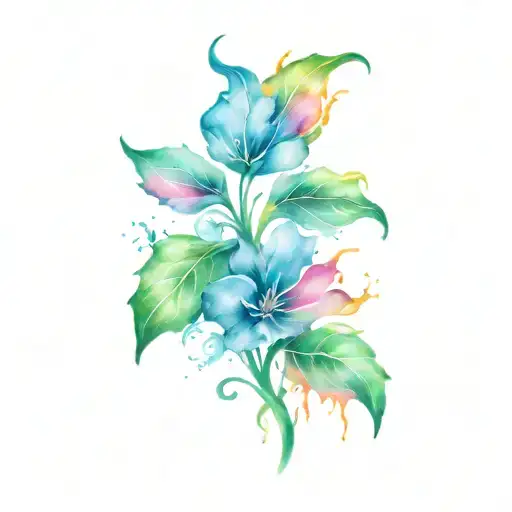 colon cancer, breast cancer, prostate cancer tattoo design idea