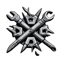 spanner tools tattoo design idea