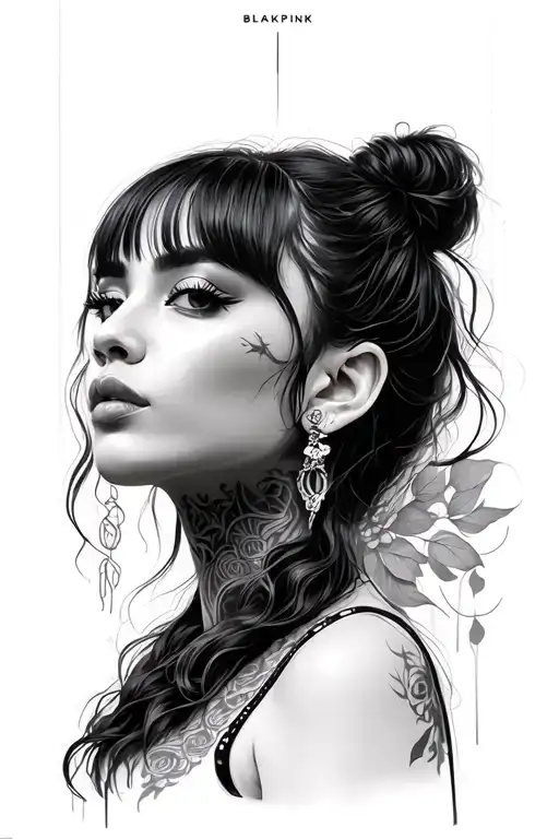 Blackpink tattoo design idea