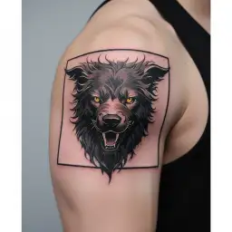 Cerberus tattoo design idea