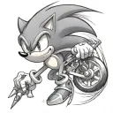sonic tattoo design idea