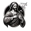 St Francis tattoo design idea