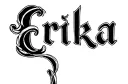"Erika" tattoo design idea