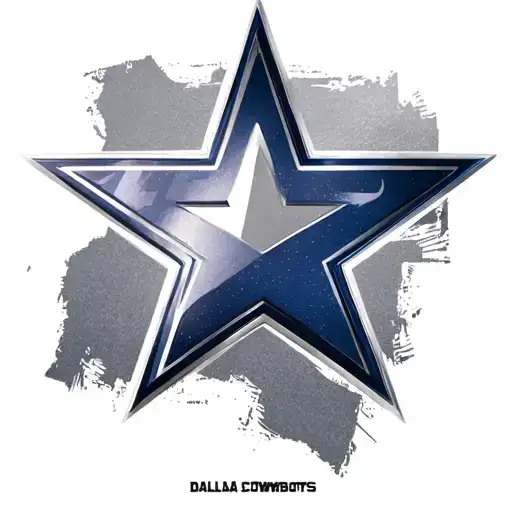 dallas cowboys star inside superman S symbol tattoo design idea