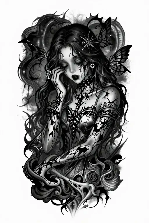 1,497+ Dark Gothic Tattoo Ideas in 2026 - BlackInk AI