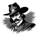 doc holliday tattoo design idea