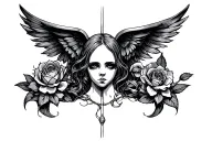 patience is a virtue tattoo design idea