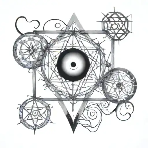 Kabbalah tattoo design idea