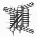 3 bars with 2 of them faded on forearm tattoo tattoo design idea