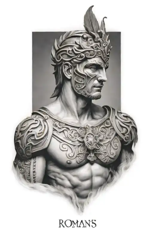 Roman's 8:11 tattoo design idea