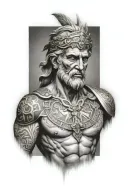 Roman's 8:11 tattoo design idea