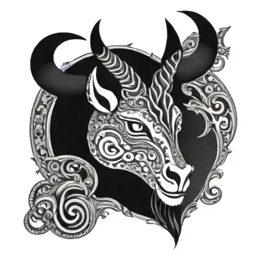 1996, Capricorn, Mexican tattoo design idea