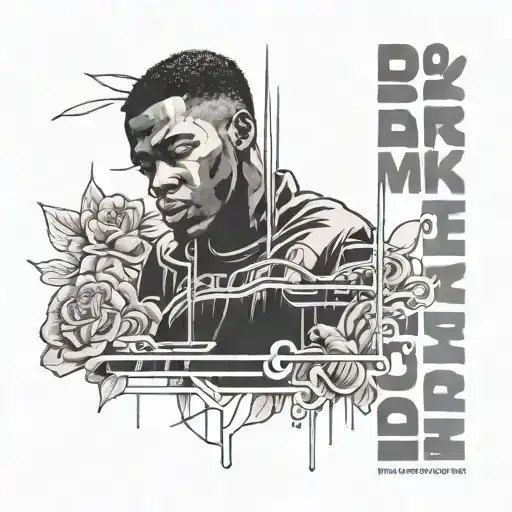 frank ocean pink matter lyrics tattoo design idea