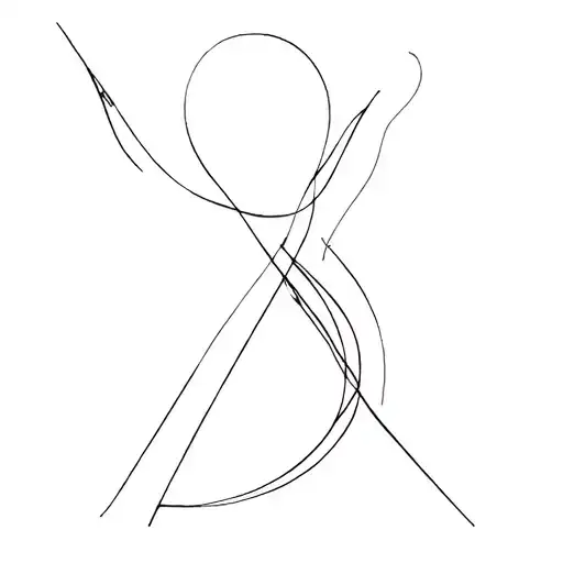 J 25 combined tattoo design idea