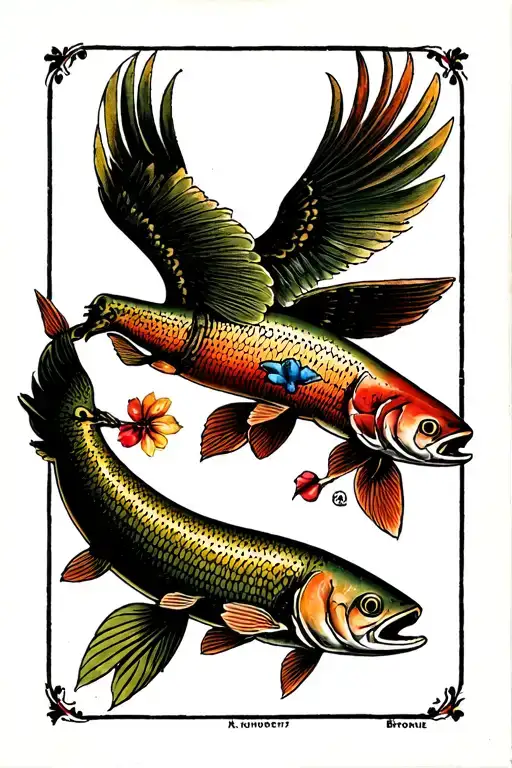 seven spanish angles adn brooke trout tattoo design idea