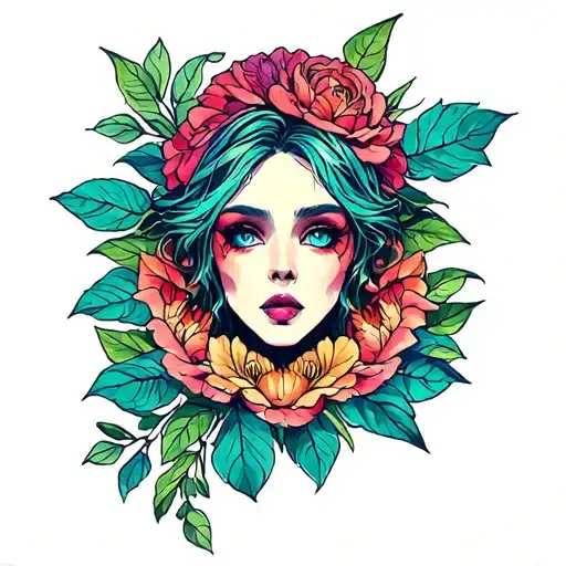 Image idea for the word Perspective tattoo design idea