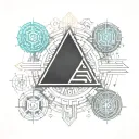 Addiction recovery tattoo design idea