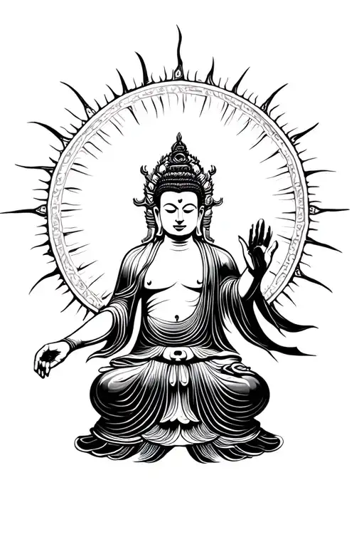 106+ Chinese Sun Tattoo Ideas in 2026 - BlackInk AI