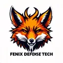 "Fenix Defense Tech" Military Style Fox Head with Phoenix Body logo tattoo design idea