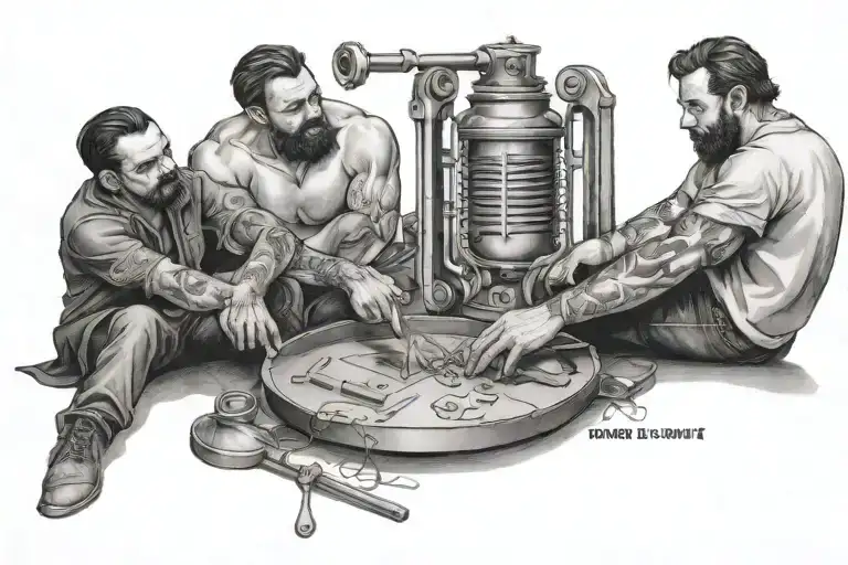  proverbs 27:17 iron sharpens iron as one man sharpens another tattoo design idea