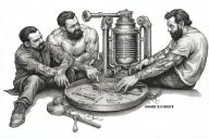  proverbs 27:17 iron sharpens iron as one man sharpens another tattoo design idea