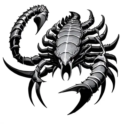 mortal kombat scorpion tattoo design idea