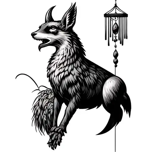 protector animals fearless 5150 wind chimes brother hay farmer immortal tattoo design idea