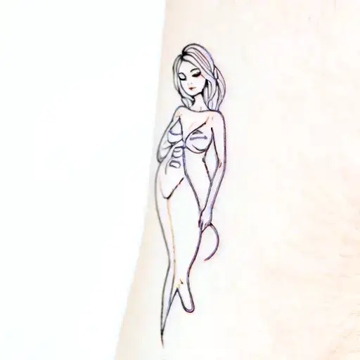 hotwife tattoo design idea