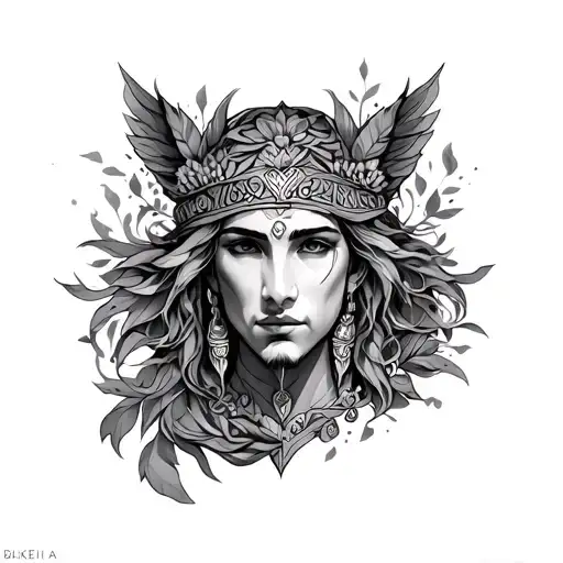 IC XC NIKA greek tattoo design idea
